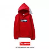 supreme hoodie mann frau sweatshirt pas cher galaxy red